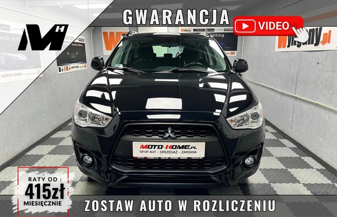 mitsubishi asx wielkopolskie Mitsubishi ASX cena 39999 przebieg: 142034, rok produkcji 2014 z Wleń